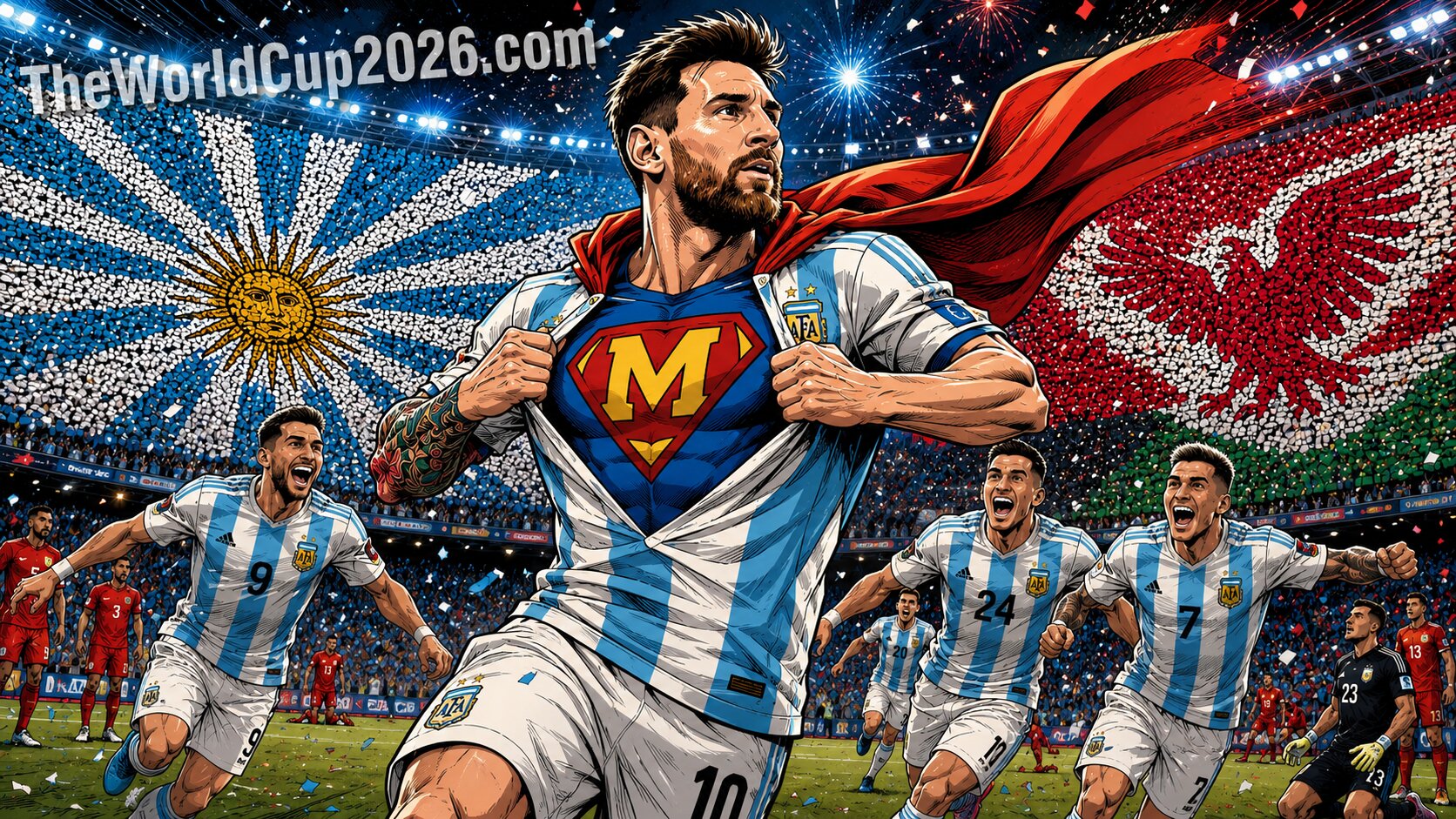 Argentina 3-1 Jordan World Cup 2026