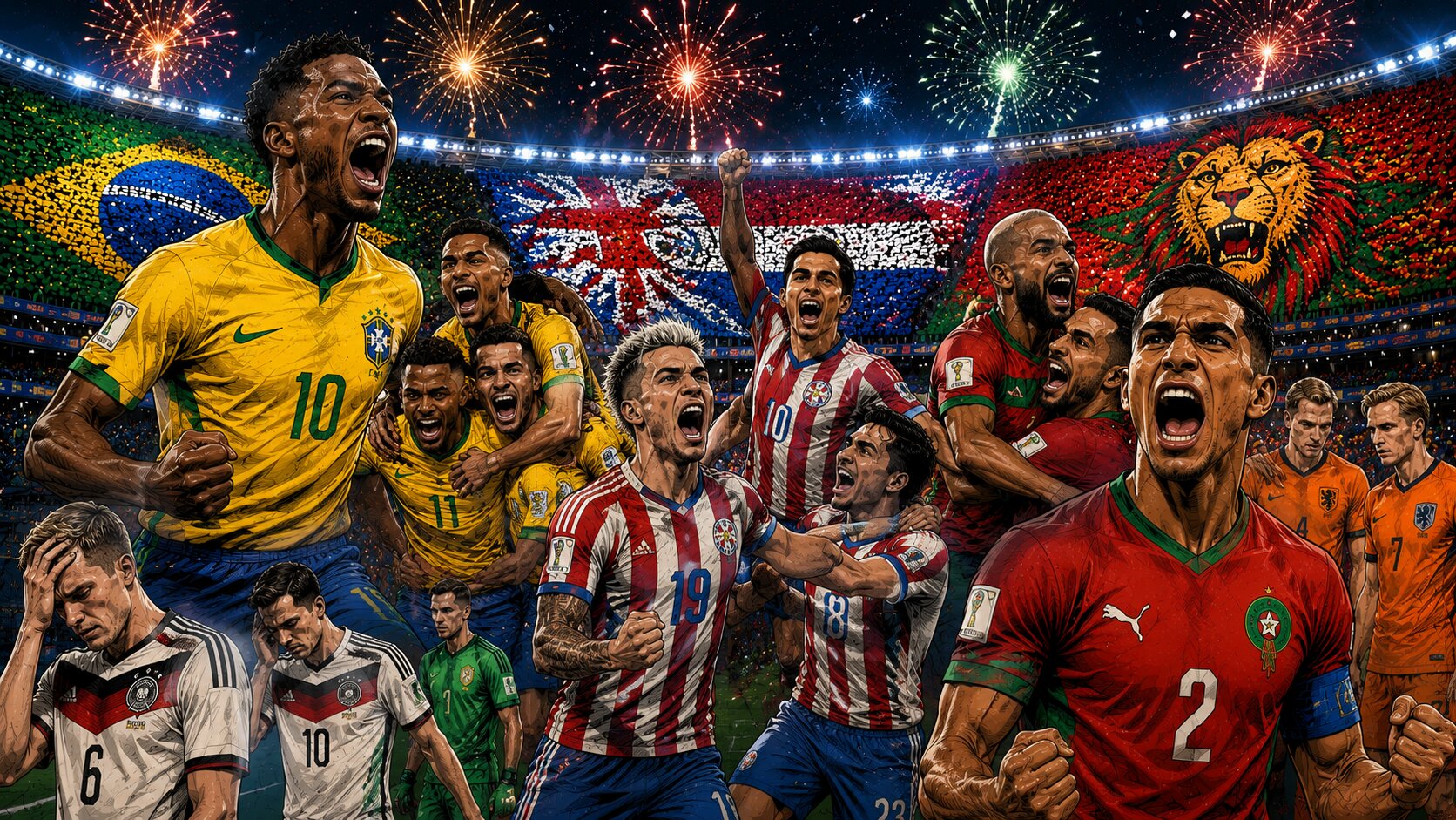 Brazil advances Germany and Netherlands eliminated World Cup 2026