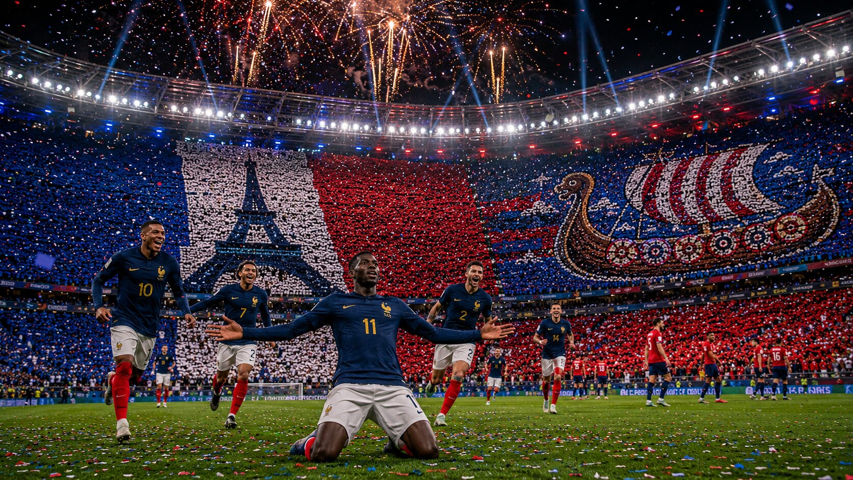 France 4-1 Norway: France remains World Cup favorite while Dembele shines