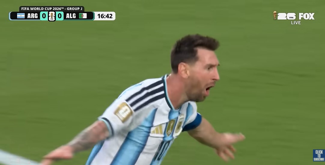 Video and analysis of Lionel Messi's First World Cup Hat Trick