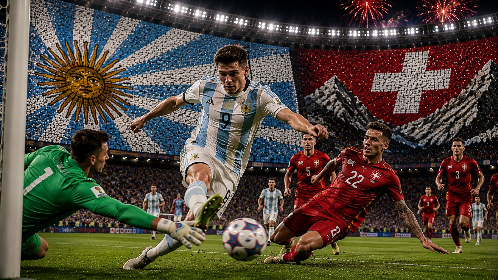 Argentina 3-1 Switzerland World Cup 2026 Match analysis video with goals and highlights