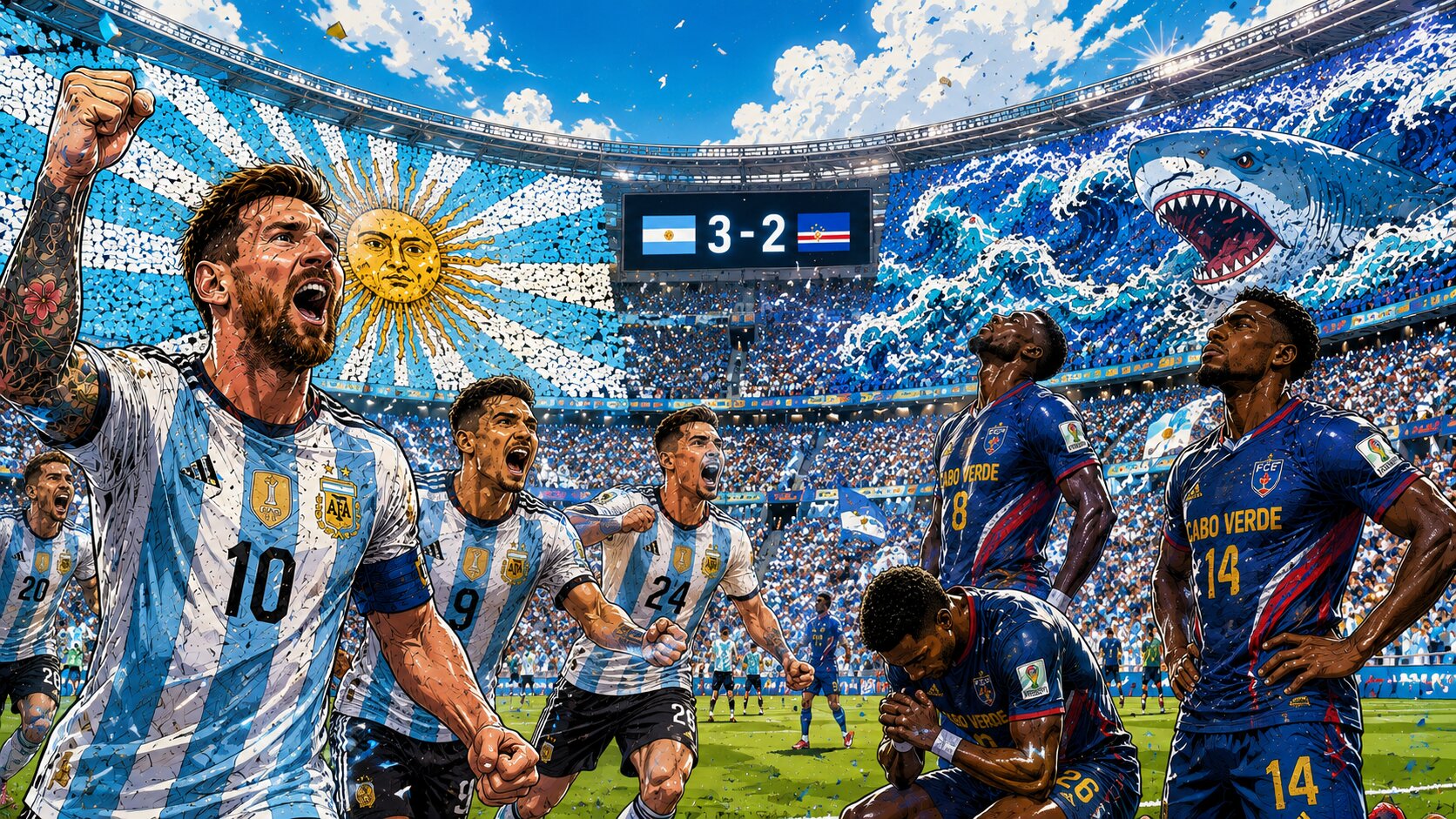 Argentina 3-2 Cabo Verde World Cup 2026 Analysis