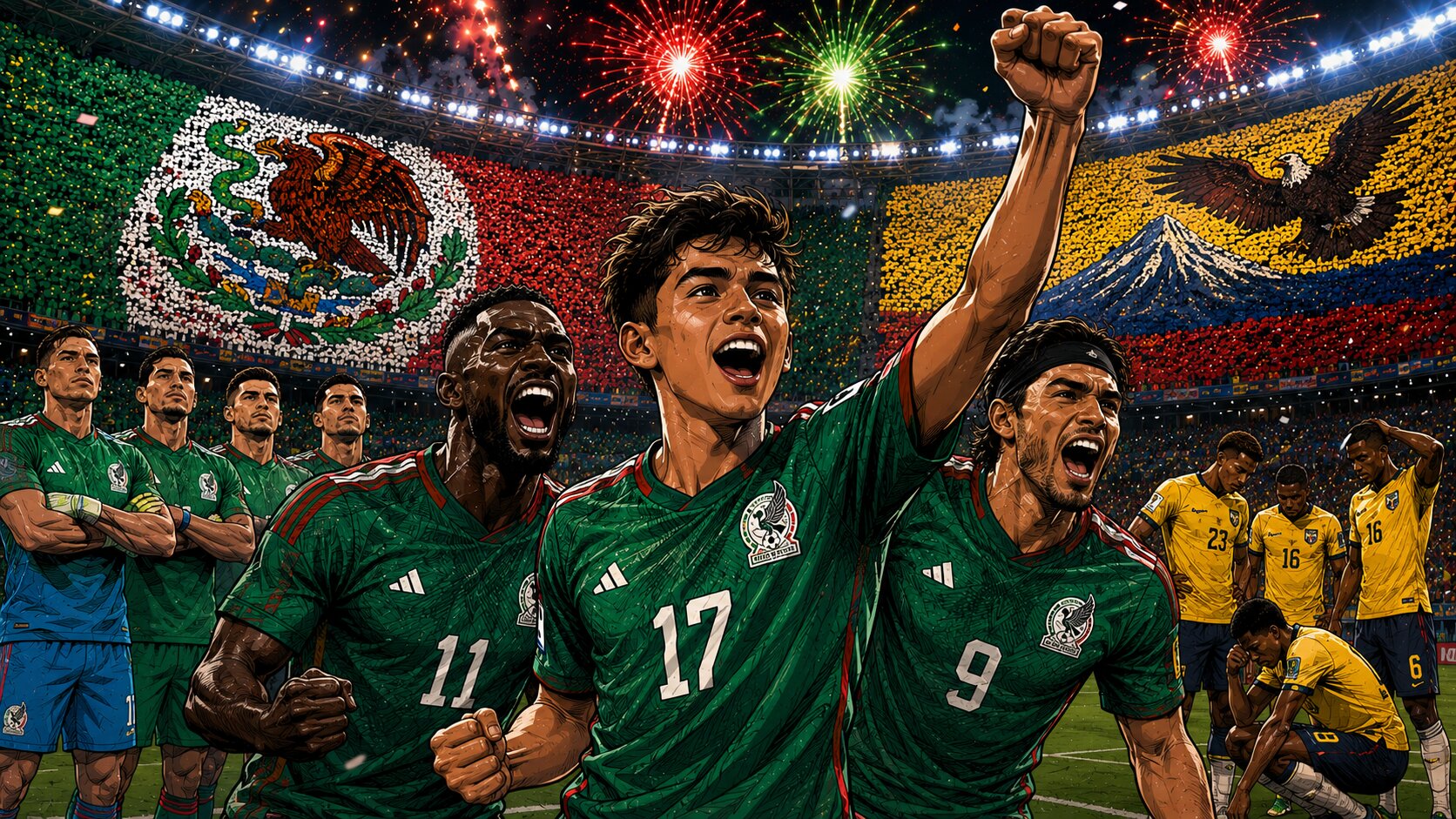 Mexico 2-0 Ecuador World Cup 2026 Analysis Gilberto Mora Julian Quinones Raul Jimenez